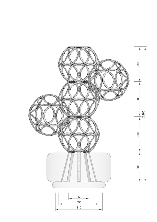 Bush 03-3A: Truncated Dodecahedron View/Section