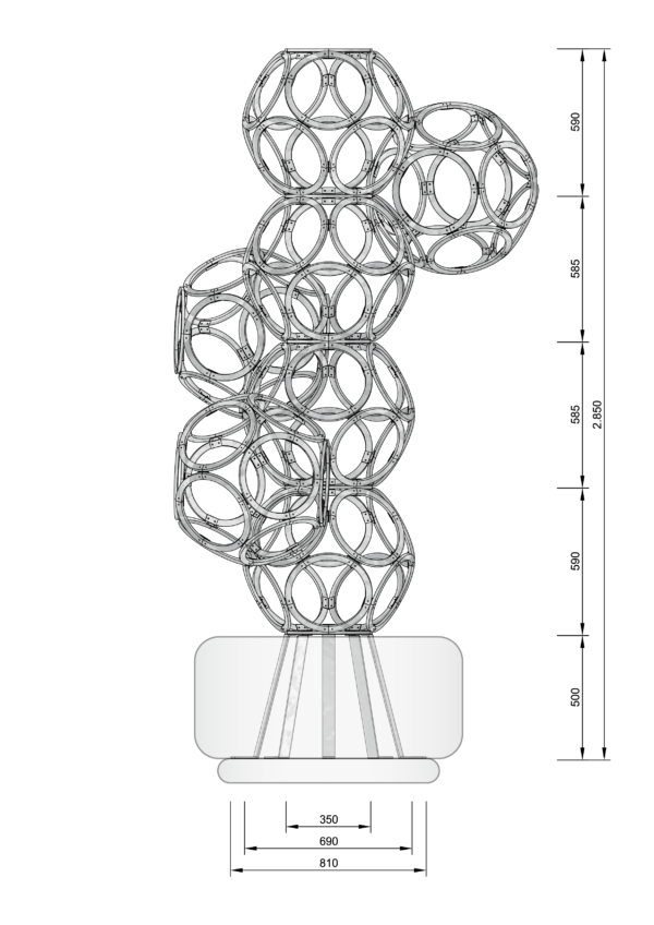 Bush 03-4A: Truncated Dodecahedron View/Section