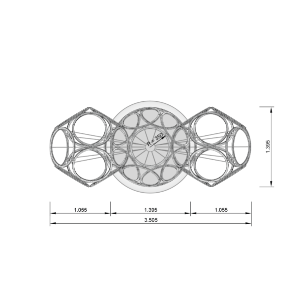 Tree 03-3A: Truncated Dodecahedron Ground plan